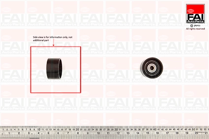 Deflection Pulley/Guide Pulley, timing belt